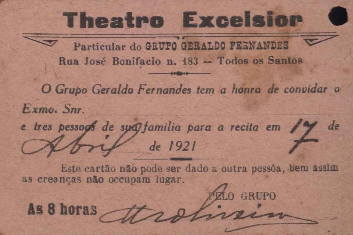 Convite para récita