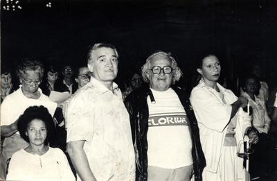 Luiz Melo, Chacrinha e Ellen de Lima