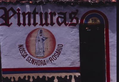 Flagrante de rua - placas, letreiros e cartazes