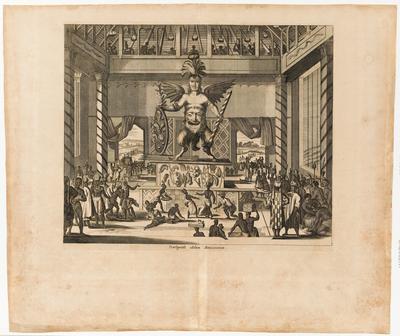 Viztlipuztli idolum Mexicanorum