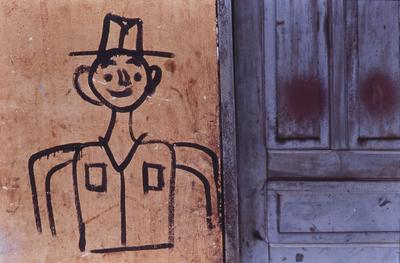 Flagrante de rua - placas, letreiros e cartazes