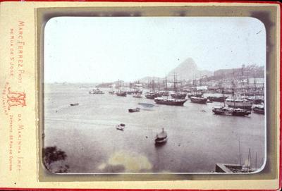 Panorama do Rio de Janeiro a partir da Ilha das Cobras