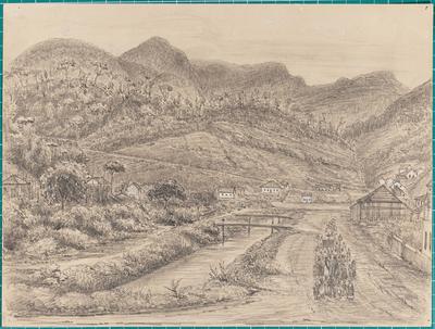 View from the Hotel Oriental Petropolis March 8th 1855 -