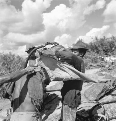 Garimpo de diamantes na Boca do Tauiri