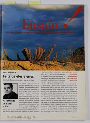 Feitas de efes e erres: João Cabral despoetizou, para revelar, o Brasil