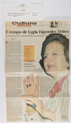 É tempo de Lygia Fagundes Telles: Escritora é tema do 'Carderno de Literatuta ;Brasileira', terá livros relançados e coletânea