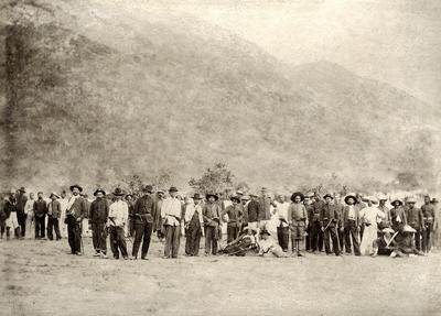 4º Batalhão de Infantaria no acampamento