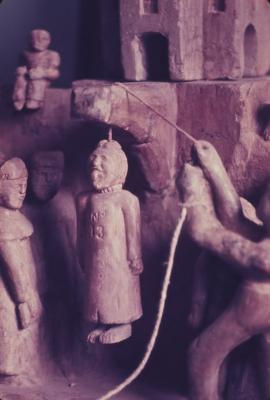 Escultura feita por um artesão