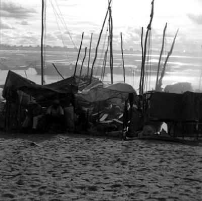 Acampamento de romeiros