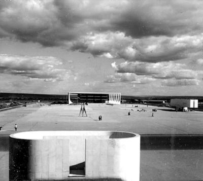 Praça dos Três Poderes vista do Palácio do Planalto