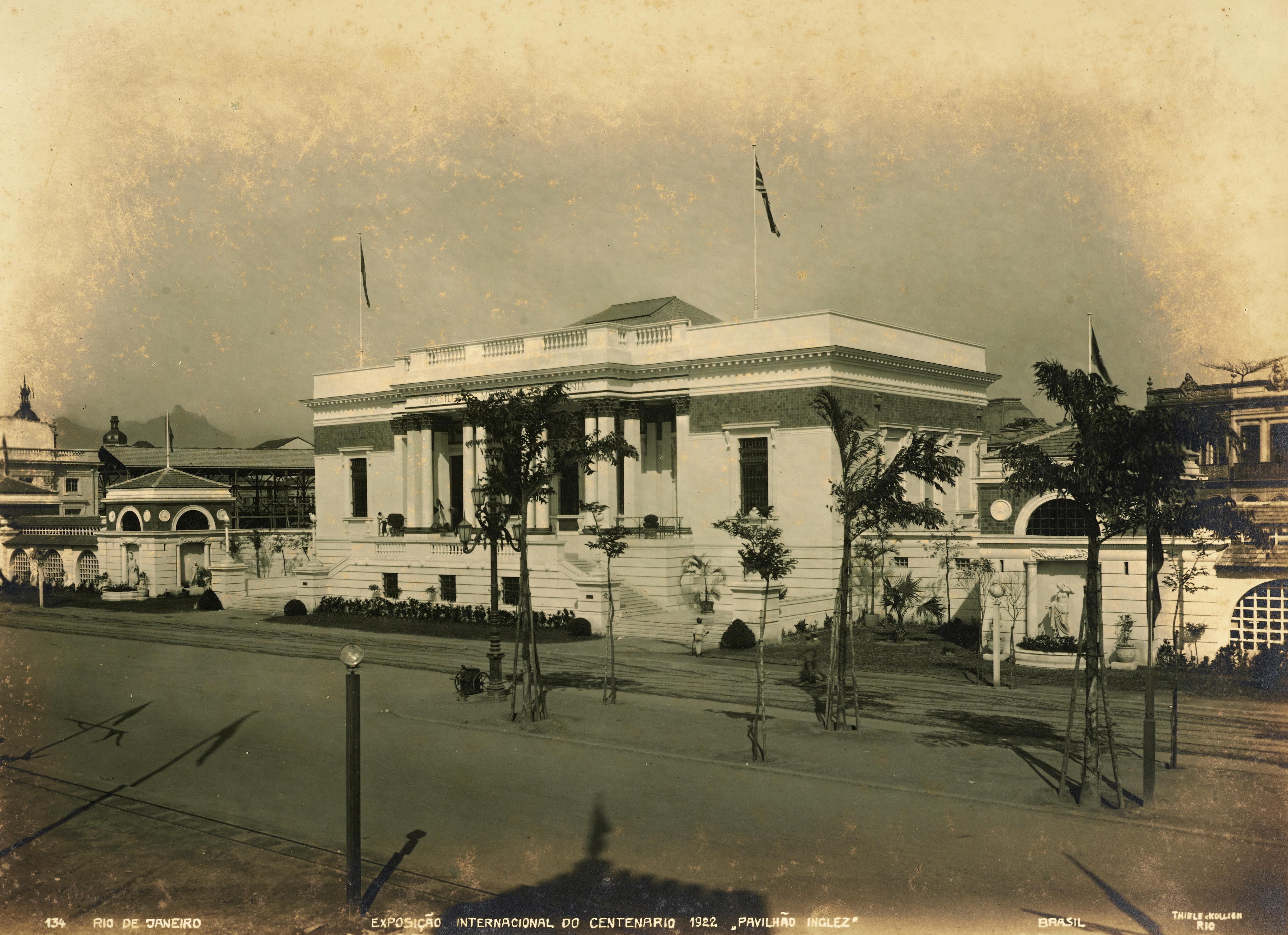 Exposição Internacional do Centenário da Independência - Pavilhão Inglaterra