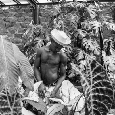 Funcionário do Sítio Burle Marx