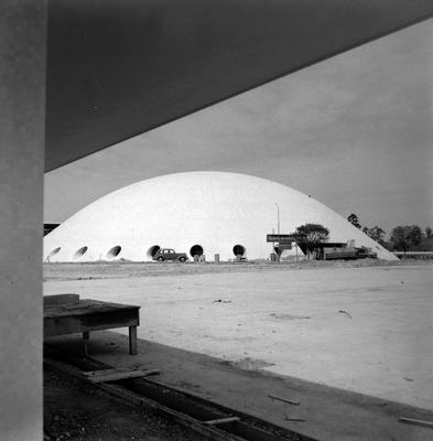 Parque Ibirapuera - vista para a Oca (Palácio das Artes)