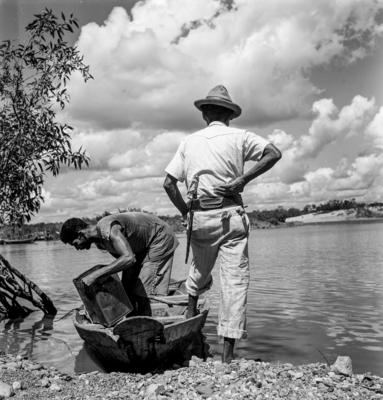 Garimpo de diamantes na Boca do Tauiri