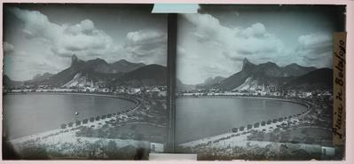 Enseada de Botafogo e Avenida Beira Mar vistos do Morro da Viúva