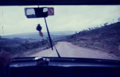 Estrada nas proximidades de Diamantina