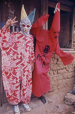 Série Bahia Antiga e Nova - Foliões de bloco carnavalesco