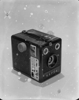 Campanha publicitária da empresa D.F.Vasconcellos - máquina fotográfica Kapsa