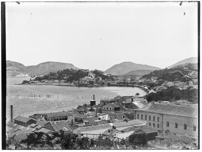 Bairro da Glória tomado do Morro do Castelo