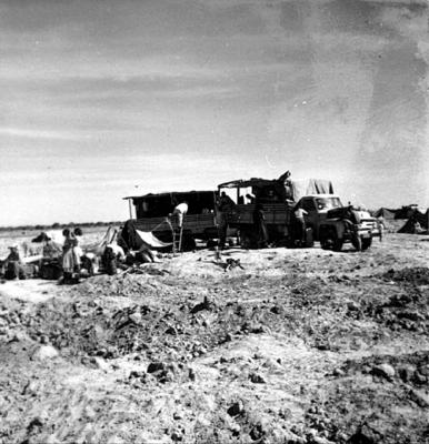 Acampamento de romeiros