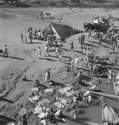 Acampamento de romeiros