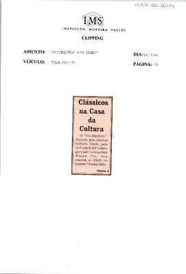 Clássico da Casa da Cultura