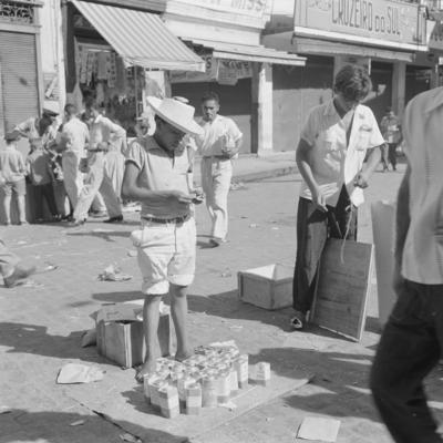 Comércio ambulante durante o carnaval