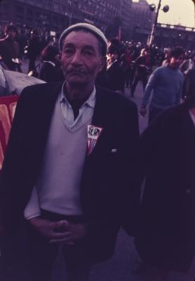 Manifestações a favor do governo de Salvador Allende