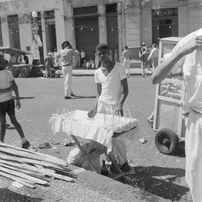 Comércio ambulante durante o carnaval
