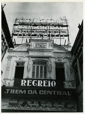 Fachada do Teatro Recreio Dramático