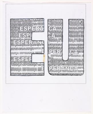 Pausa para revisitar o Concretismo: Eu, cheio de esperança