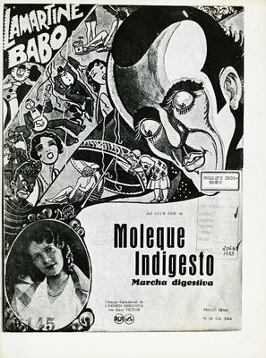 Lamartine Babo (caricatura - capa de partitura)