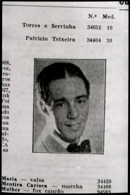 Silvio Caldas (reprodução de catálogo)