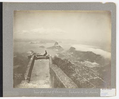 Vista do Rio de Janeiro tomada do morro do Corcovado