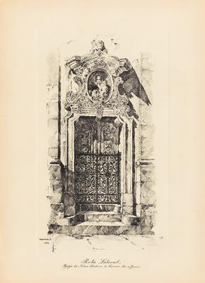 Porta Lateral, Igreja de Nossa Senhora do Carmo - Rio de Janeiro.