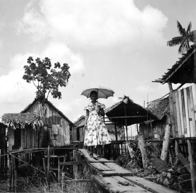 Vila da Barca, palafitas flutuantes