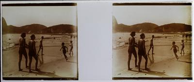 Praia do Flamengo - banhistas