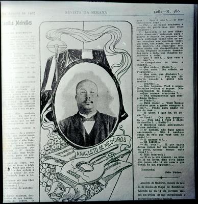 Anacleto de Medeiros (reprodução de periódico)