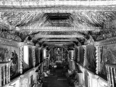 Interior do Templo de Andahuaylillas