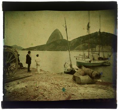 Morros do Pão de Açúcar e da Urca vistos do Flamengo