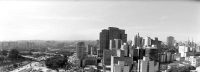 Vista panorâmica do centro da cidade