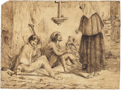 (Cena de rua em Lisboa)