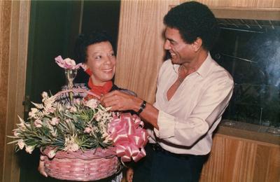 Elizeth Cardoso em estúdio