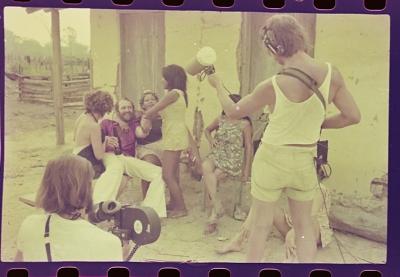 Filmagens de "Iracema: uma transa amazônica", com direção de Jorge Bodanzky e Orlando Senna