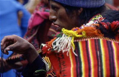 Série Bolívia - População local