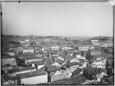 Panorama do centro do Rio de Janeiro a partir do Morro do Castelo