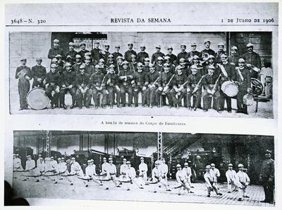 Banda do Corpo de Bombeiros (reprodução de periódico)