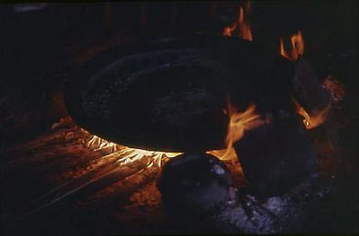 Série Xingu - Preparo do beiju