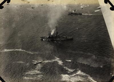 Regresso da Divisão Naval após operações de guerra