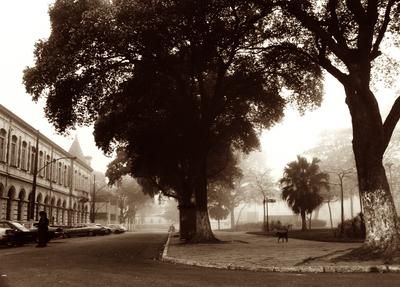 Fachada lateral do Prédio do 5º Batalhão da Polícia Militar